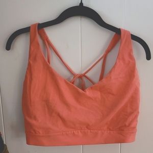 Athleta Criss Cross strappy yoga sports bra
